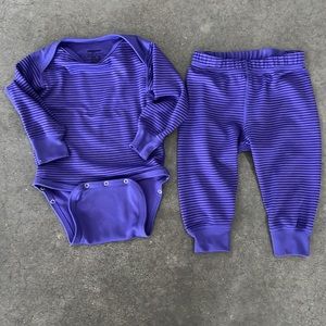 6 mo infant thermal Patagonia set